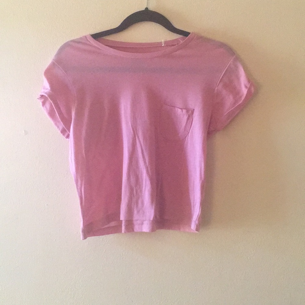 Light pink crop top!